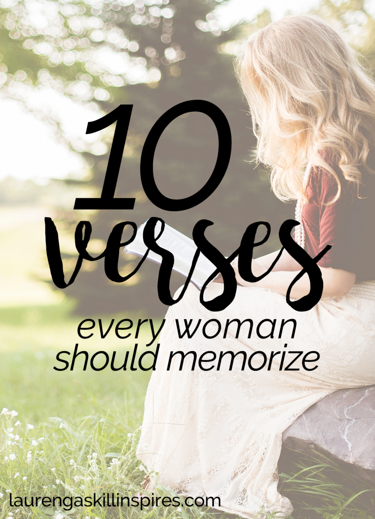 10 Bible Verses To Memorize